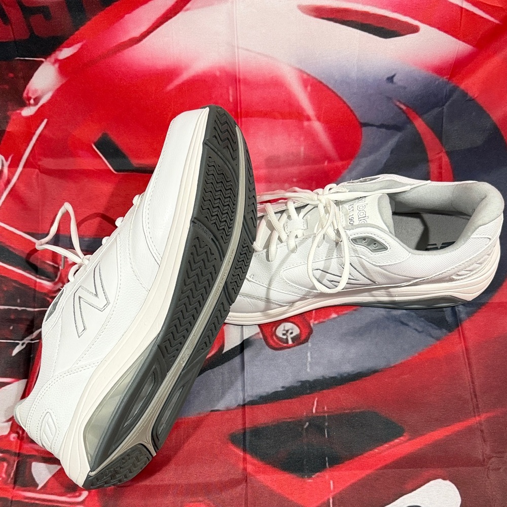 New Balance White 928v3 Walking Shoe